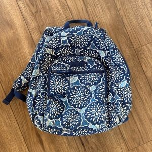 Vera Bradley blue backpack